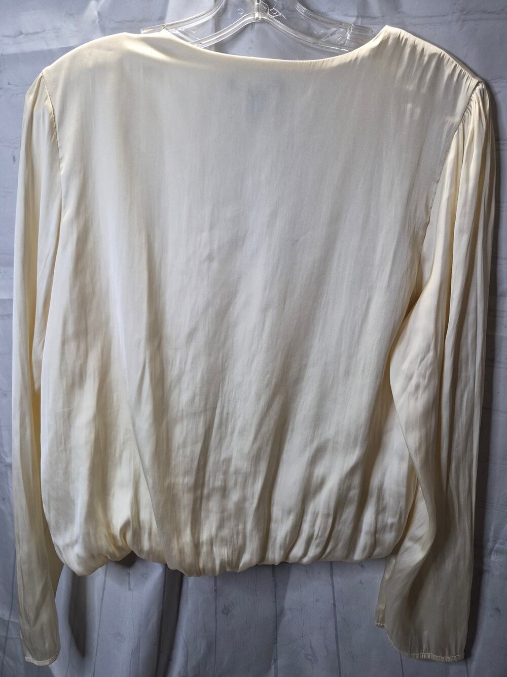 Sincerely Jules Size L Long Sleeve Cropped blouse